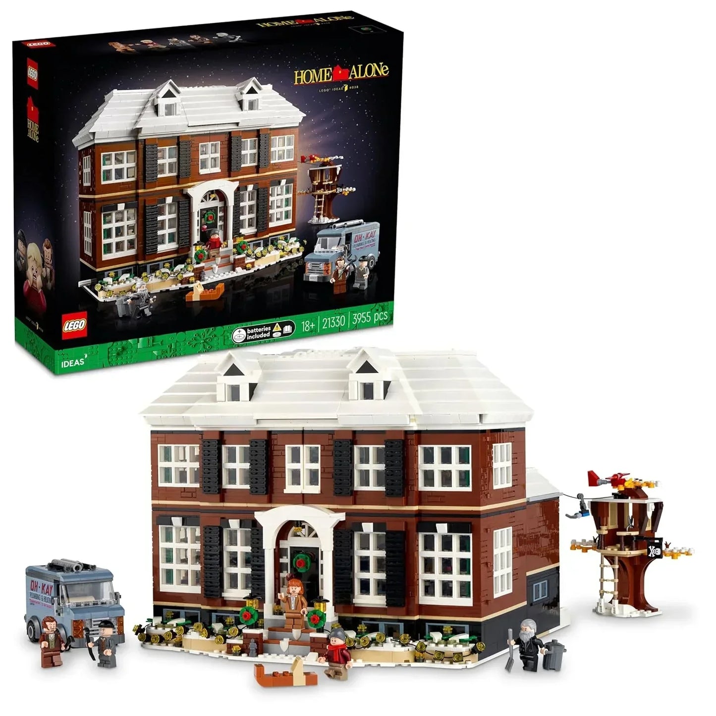 BOX DAMAGE - LEGO Ideas Home Alone 21330 Building Kit; Great for Adults (3,957 Pieces) - Jaiman Toys