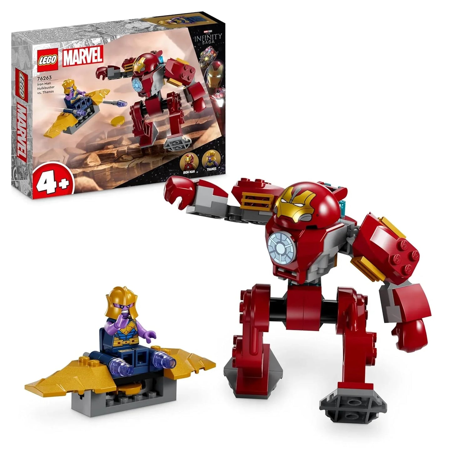 LEGO 76263 Marvel Iron Man Hulkbuster vs. Thanos - Jaiman Toys