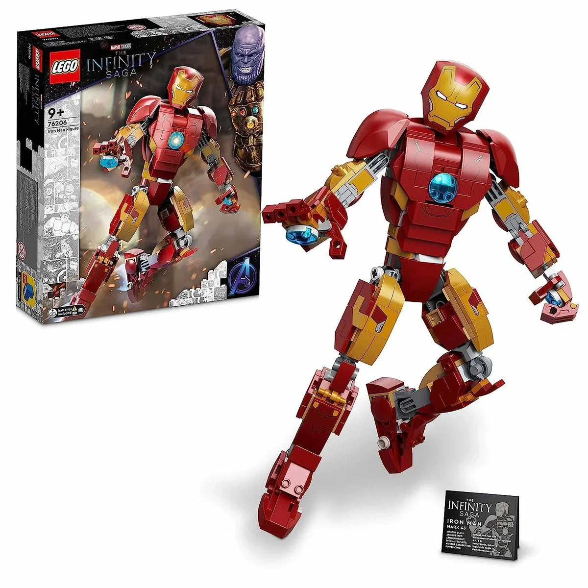 LEGO 76206 Iron Man Figure V29 Building Kit - Jaiman Toys
