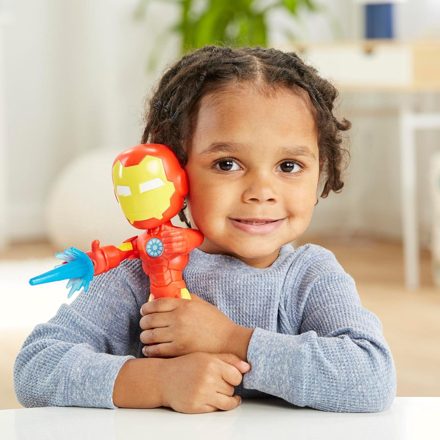 Hasbro Marvel Spidey and His Amazing Friends Supersized Iron Man Action Figure - Jaiman Toys