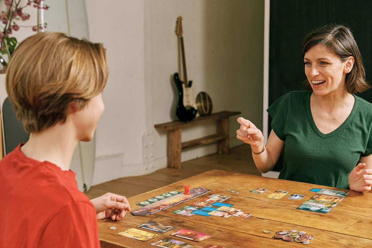 (Damaged Box) 7 Wonders Duel Board Game – 2 Player Strategy & Civilization Building Game | Ages 10+ | 30 Min Gameplay |
