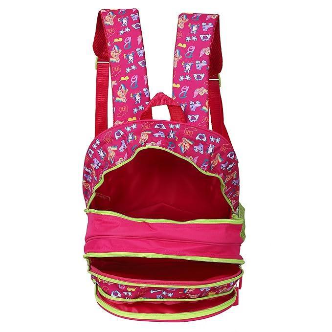 Striders Barbie Rainbow Backpack - 36 cm | Colorful & Stylish School Bag for Kids - Jaiman Toys