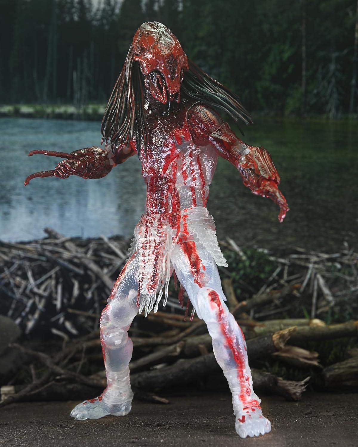 NECA Prey - 7" Scale Ultimate Predator "Bear Blood" Action Figure - Jaiman Toys