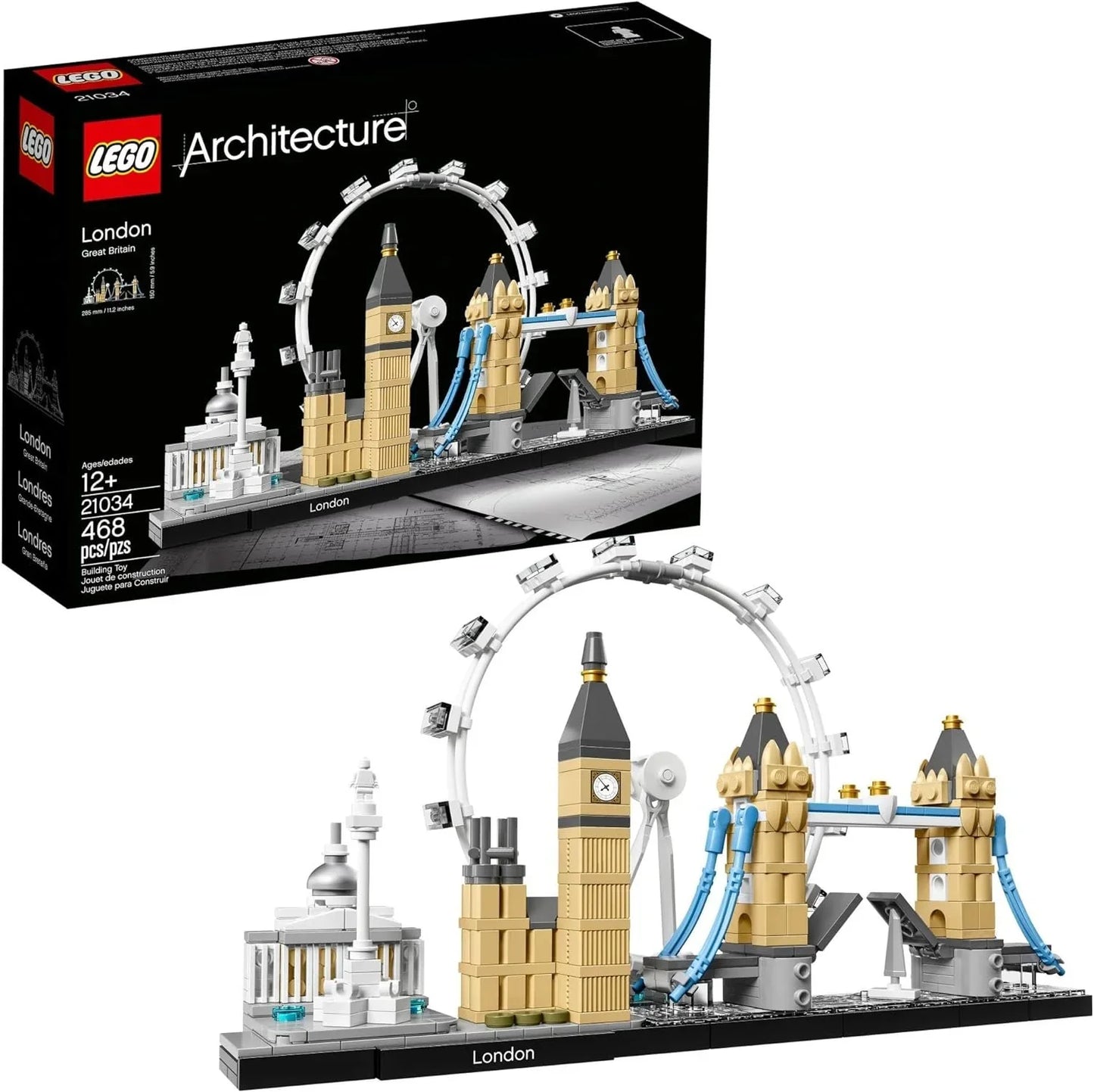 LEGO 21034 Architecture London Skyline Collection (468 pieces) - Jaiman Toys