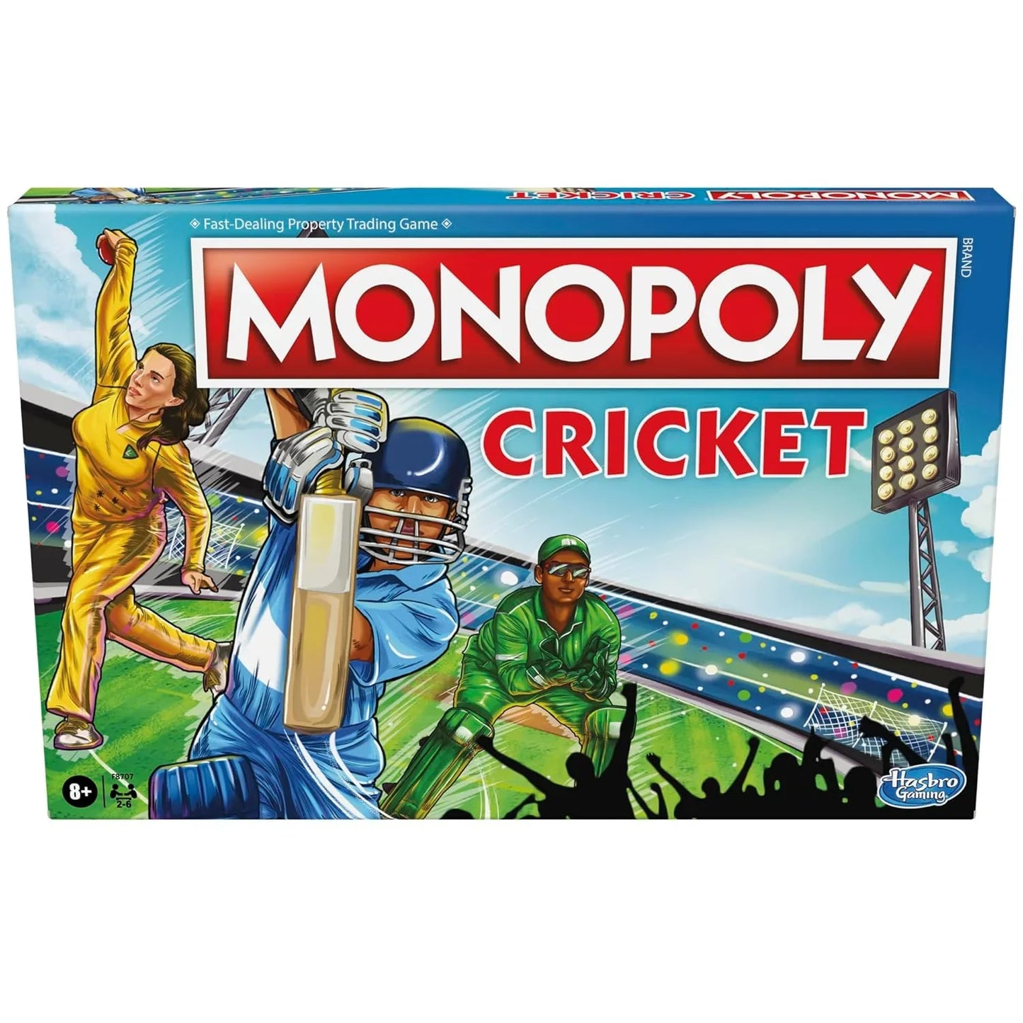 Monopoly Cricket Board Game | Cricket-Themed Monopoly Board Game for Families and Kids | for Ages 8+ | for 2 to 6 Players | Birthday Gift for Kids & Families - Jaiman Toys