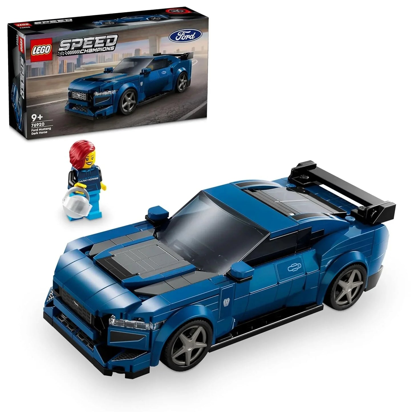 LEGO Speed Champions Ford Mustang Dark Horse Sports Car 76920 - Jaiman Toys