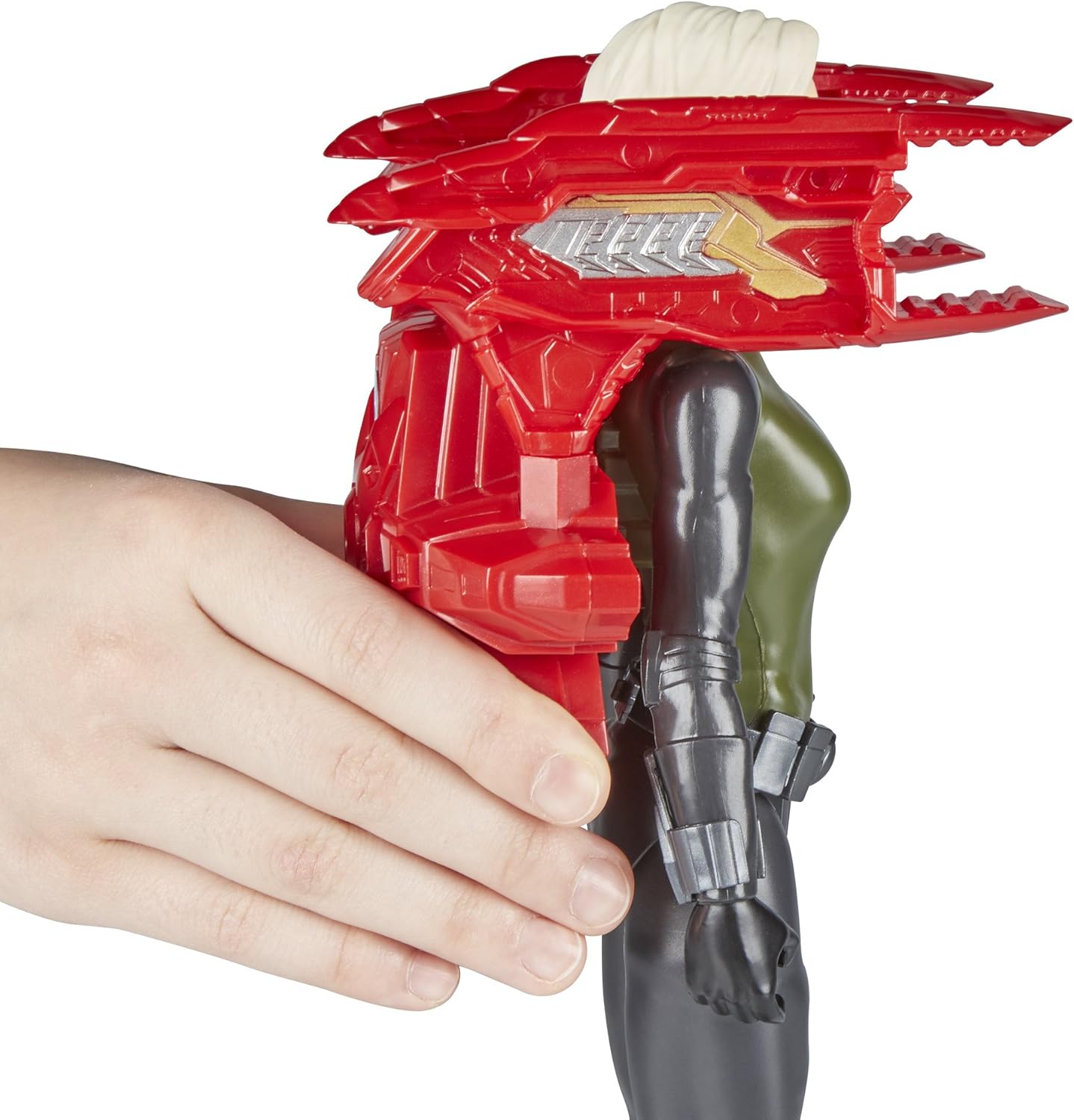 Marvel Avengers Infinity War Titan Hero Series Black Widow 12-Inch Action Figure with Power FX Port | Official Hasbro Superhero Toy