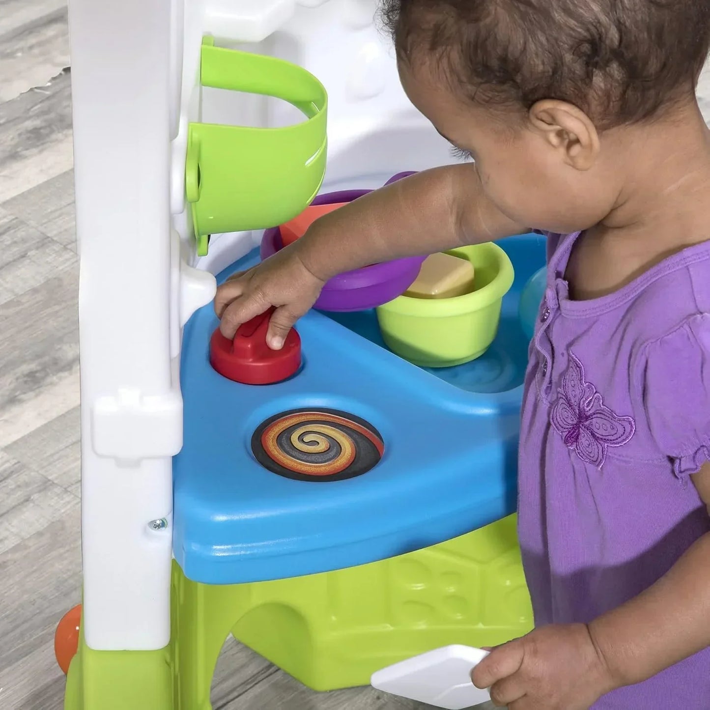 Step2 Kids Corner House – Indoor/Outdoor Playhouse for Ages 1–2 with Interactive Door & Gear Toys - Jaiman Toys