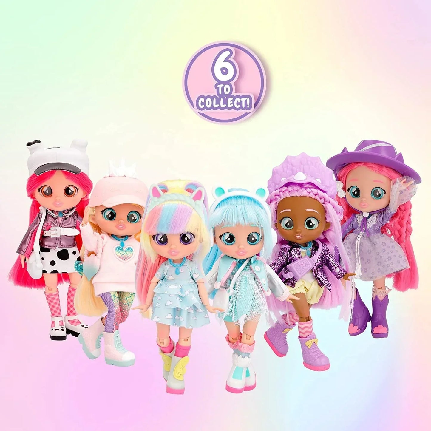 Cry Babies BFF Dotty Fashion Doll with Surprises Including Outfit and Accessories for Fashion Toy - Jaiman Toys