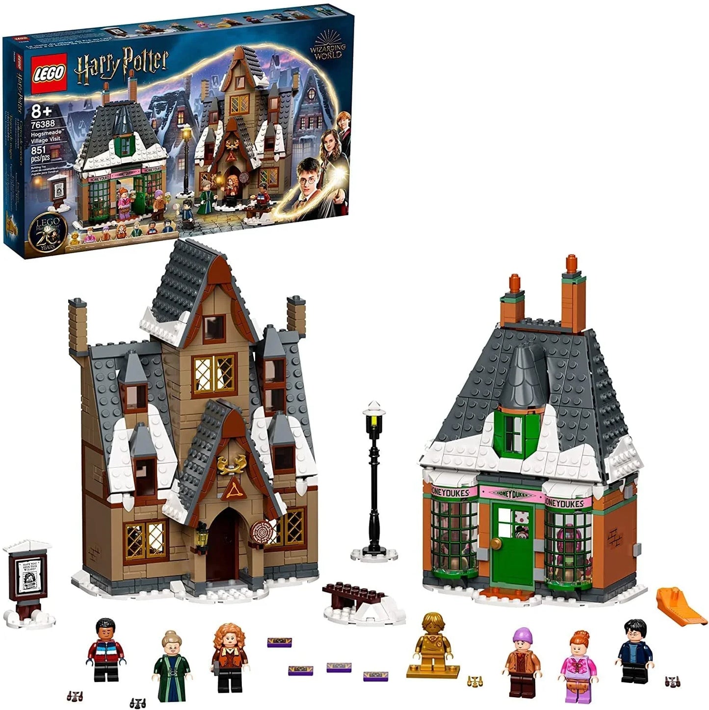 Lego Harry Potter Hogsmeade Village Visit 76388 Building Kit with Honeydukes Store and The Three Broomsticks - Jaiman Toys