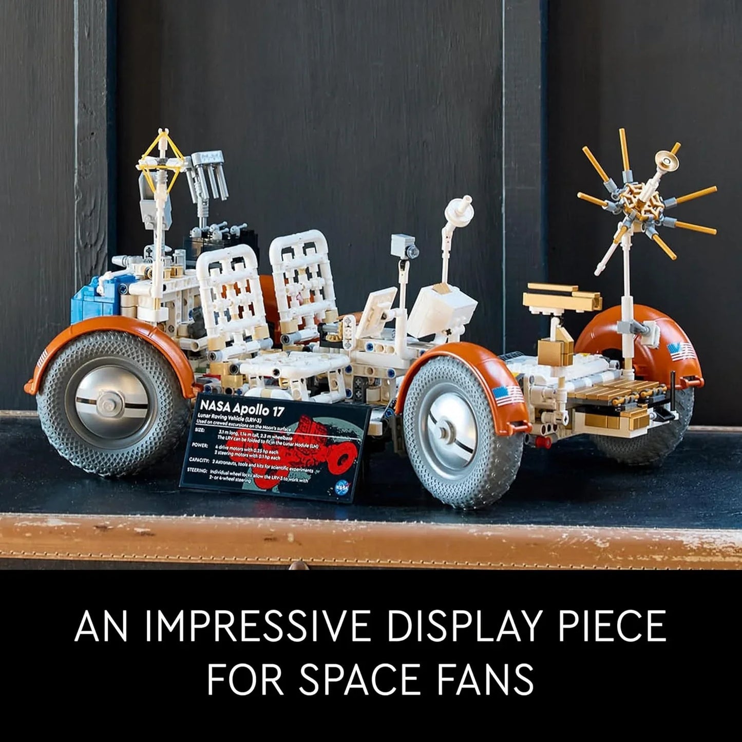 LEGO Technic NASA Apollo Lunar Roving Vehicle LRV 42182 Building Blocks