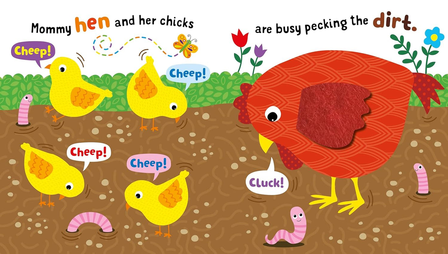 North Parade Touch and Feel Farm Sound Book with 10 Animal Sounds for Kids