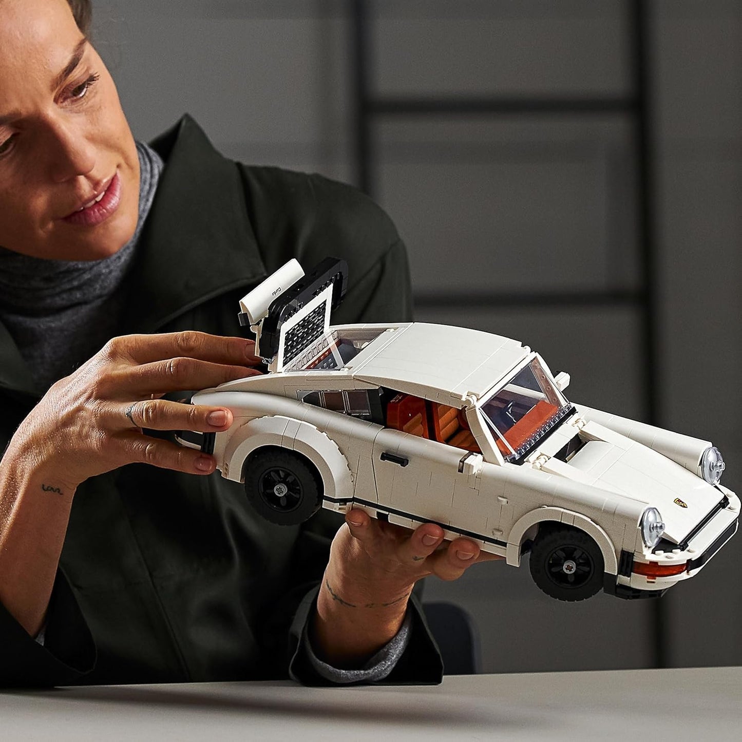 LEGO Porsche 911 (10295) Model Building Kit; Engaging Building Project for Adults; Build and Display The Iconic Porsche 911; New 2021 (1,458 Pieces)
