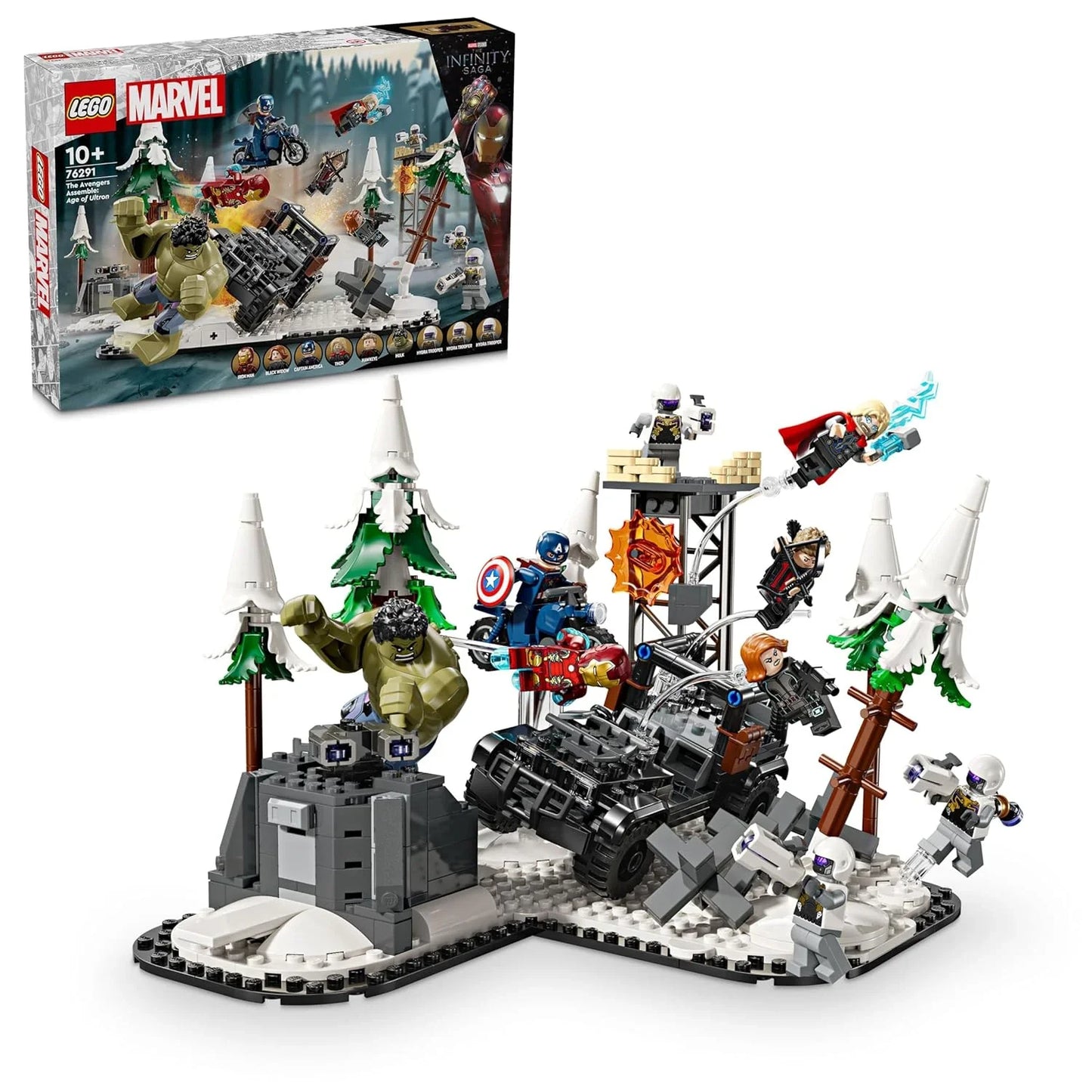 LEGO Marvel The Avengers Assemble: Age of Ultron 76291 Building Blocks Toys for 10+ Gift for Boys and Girls - Jaiman Toys