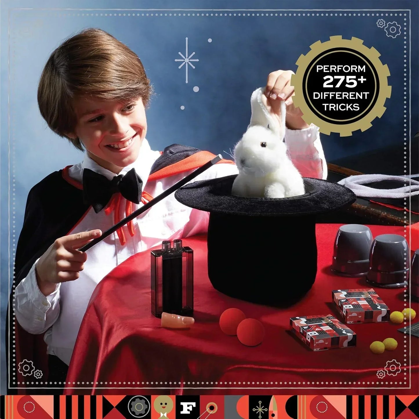 FAO Schwarz Ultimate Magic Set – Perform 300+ Tricks with 24 Accessories – Perfect for Kids Ages 8+ – Fun Indoor/Outdoor Play - Jaiman Toys