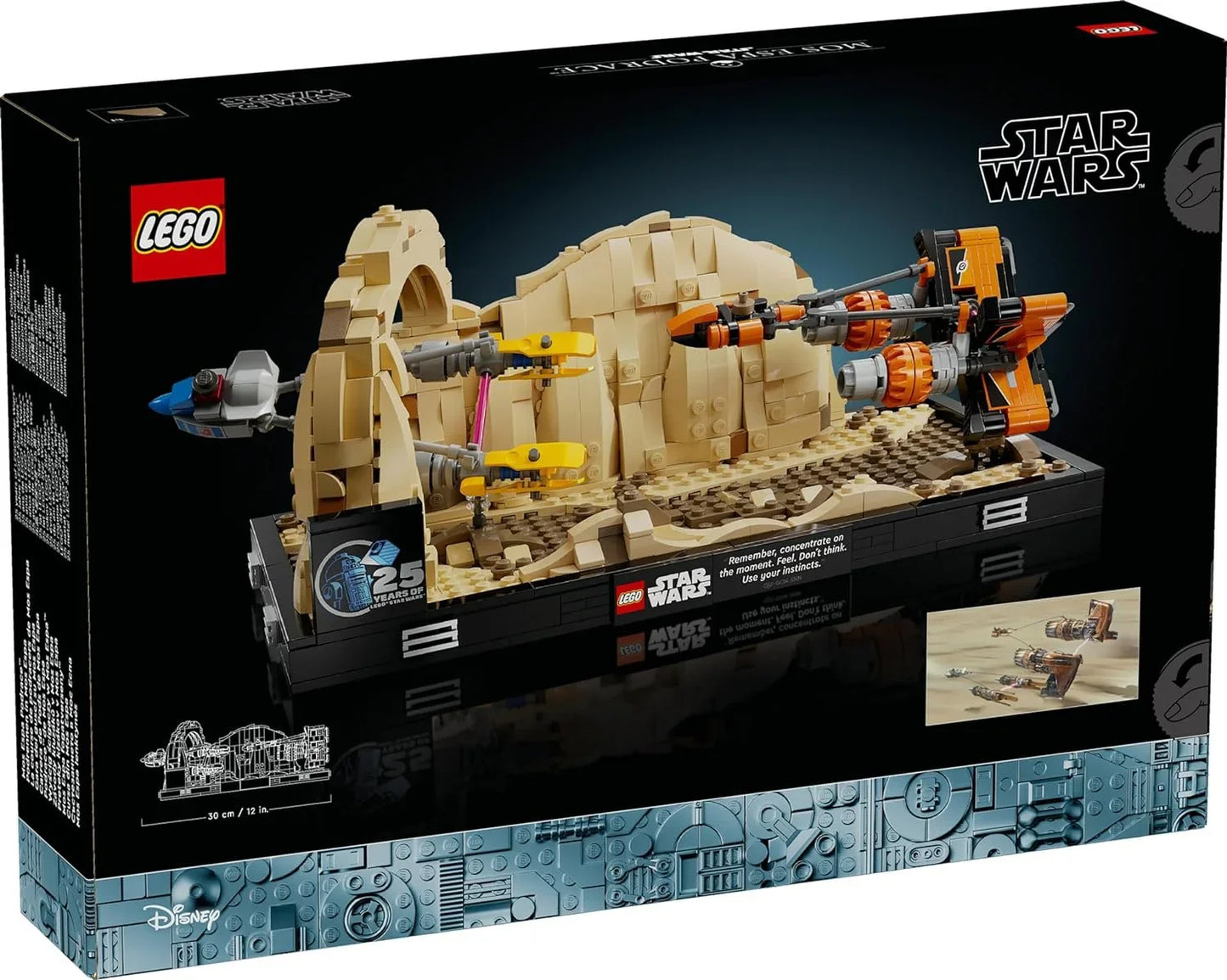LEGO Star Wars Mos ESPA Podrace Diorama Set 75380 (718 Pieces) - Jaiman Toys