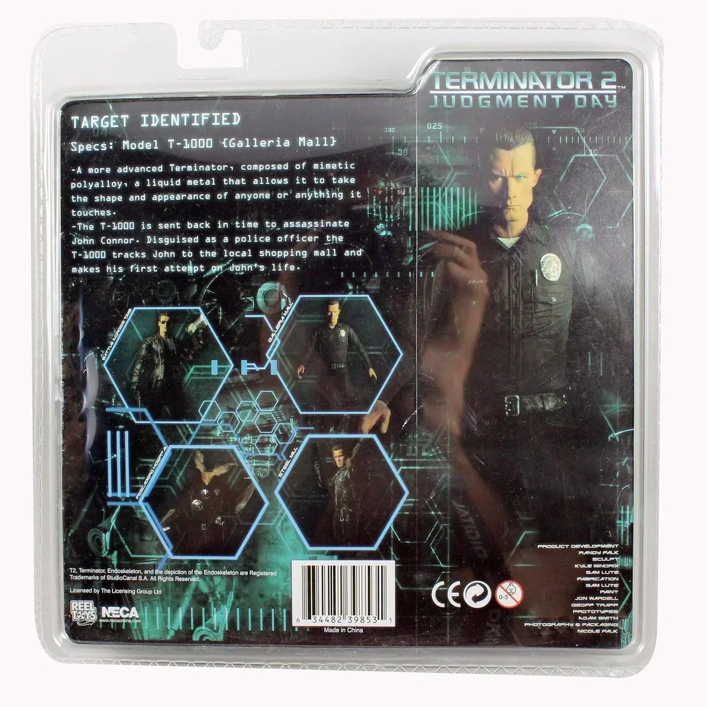 Terminator 2 Series 3 Judjment Day T-1000 Galleria Mall Action Figure - Jaiman Toys