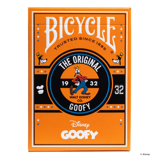 Bicycle Disney Classic Goofy Playing Cards – Poker Deck with Air-Cushion Finish
