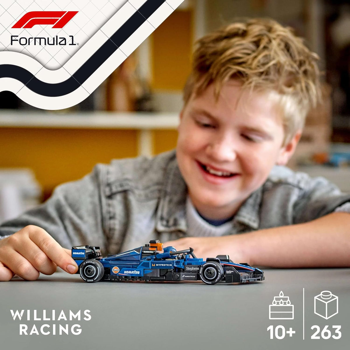 LEGO 77249 Speed Champions Williams Racing FW46 F1 Race Car