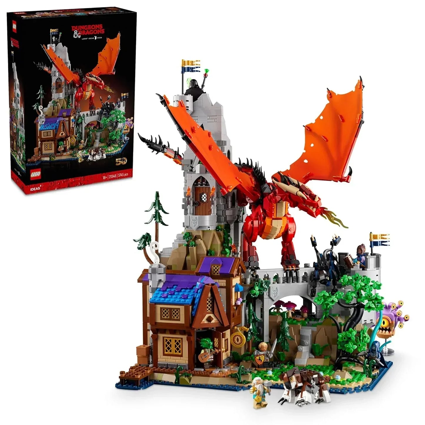 LEGO 21348 Dungeons & Dragons: Red Dragon's Tale - Jaiman Toys