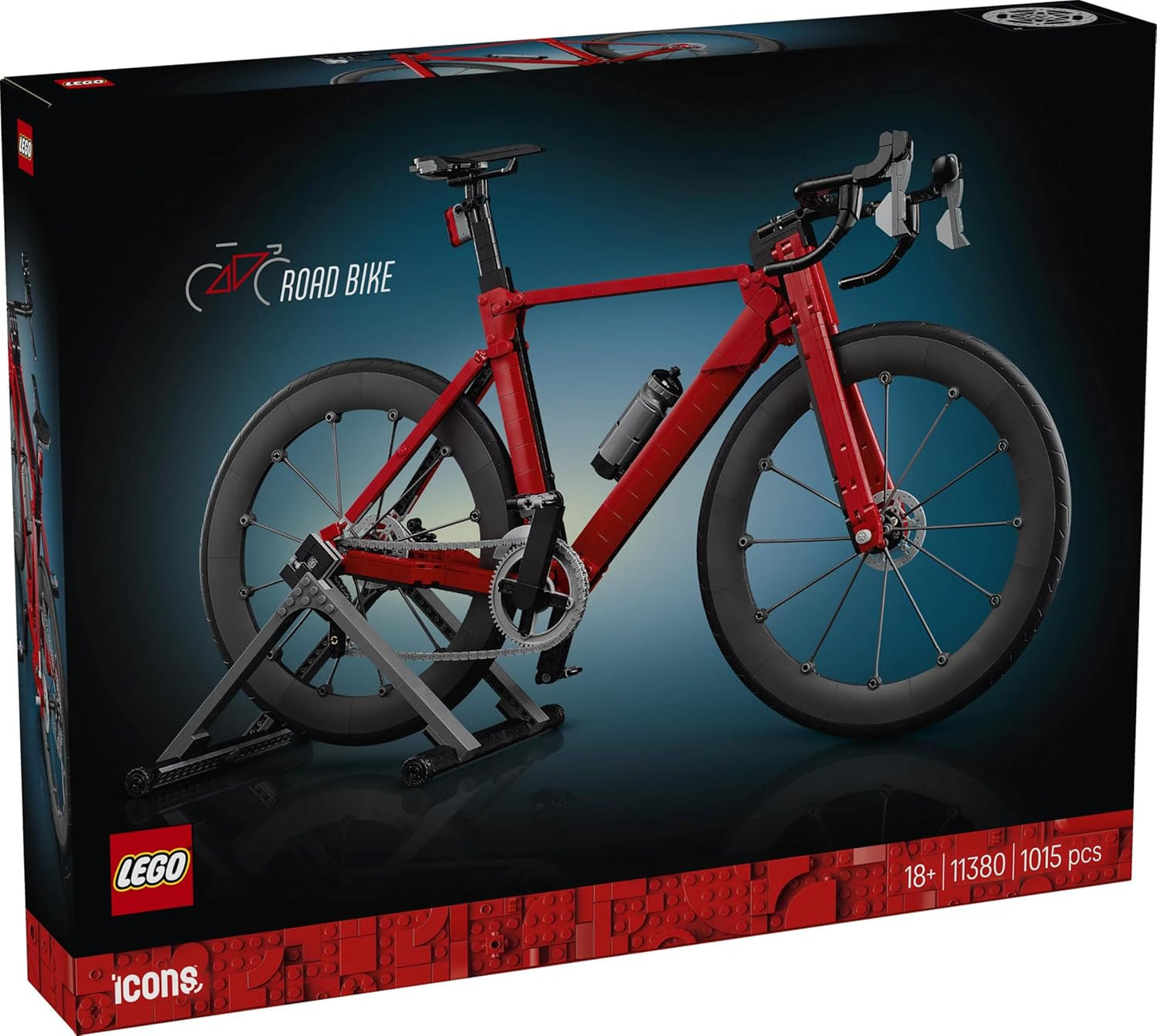 Lego 11380 Icon Road Bike, Lord of the Rings Story, Vehicle, Motorcycle, Interior Decoration, Fashionable Toy, Birthday, Present, Blocks, Men's, Women