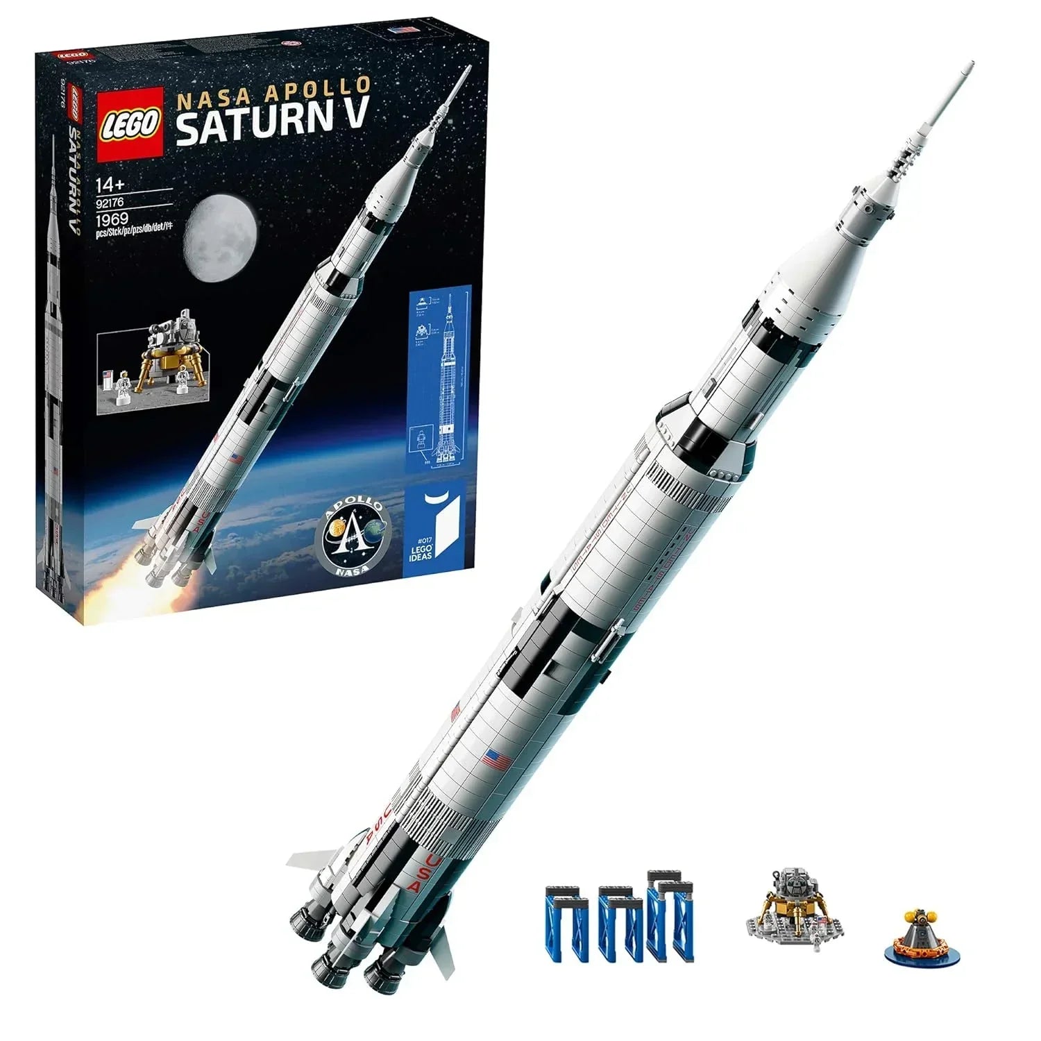 ♡みに♡ レゴ® NASA アポロ計画 サターンV 92176 | アイデア |レゴ®ストア公式