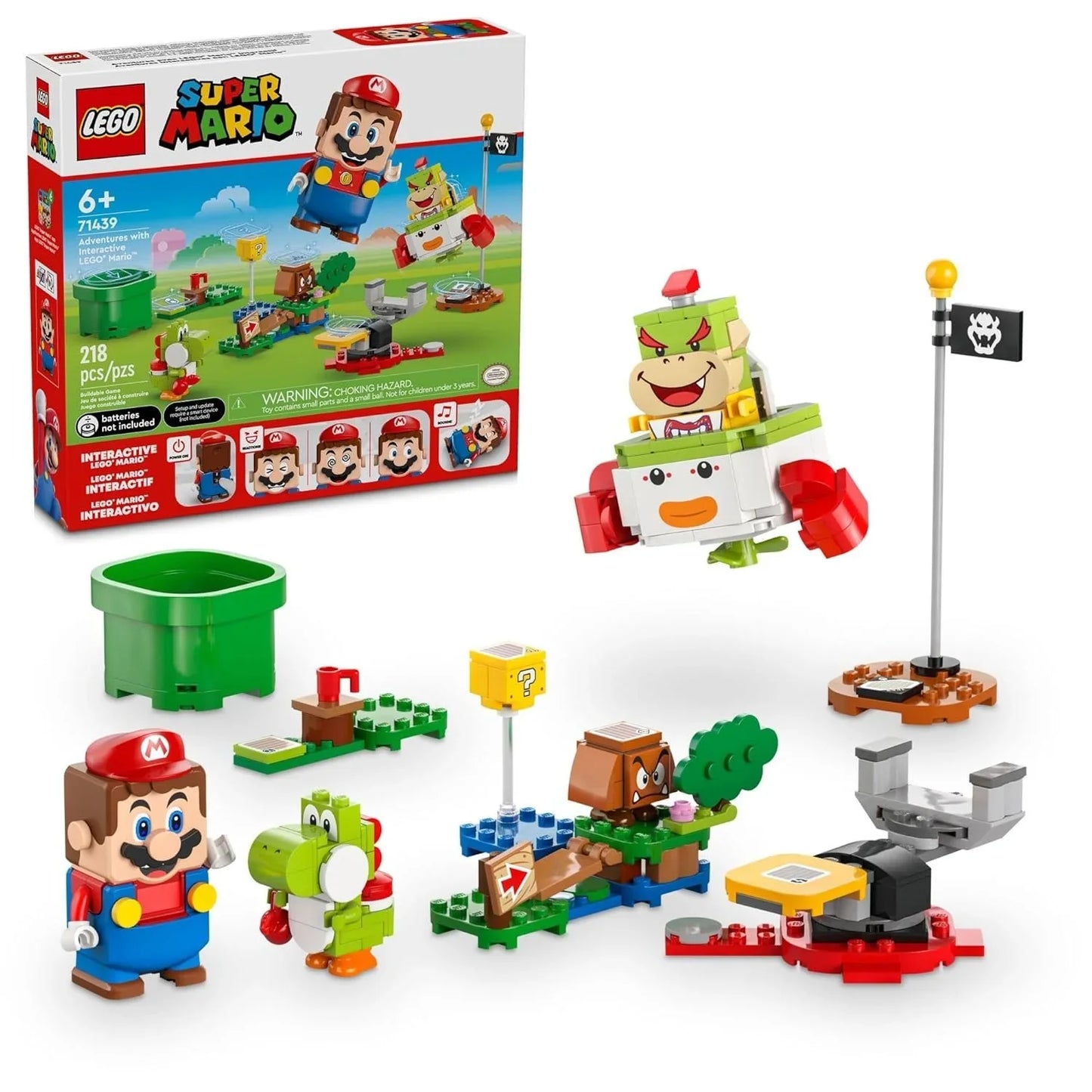 LEGO Super Mario Bowser Jr.'s Clown Car Battle Playset (71439)! 218 pieces Age 6+ - Jaiman Toys