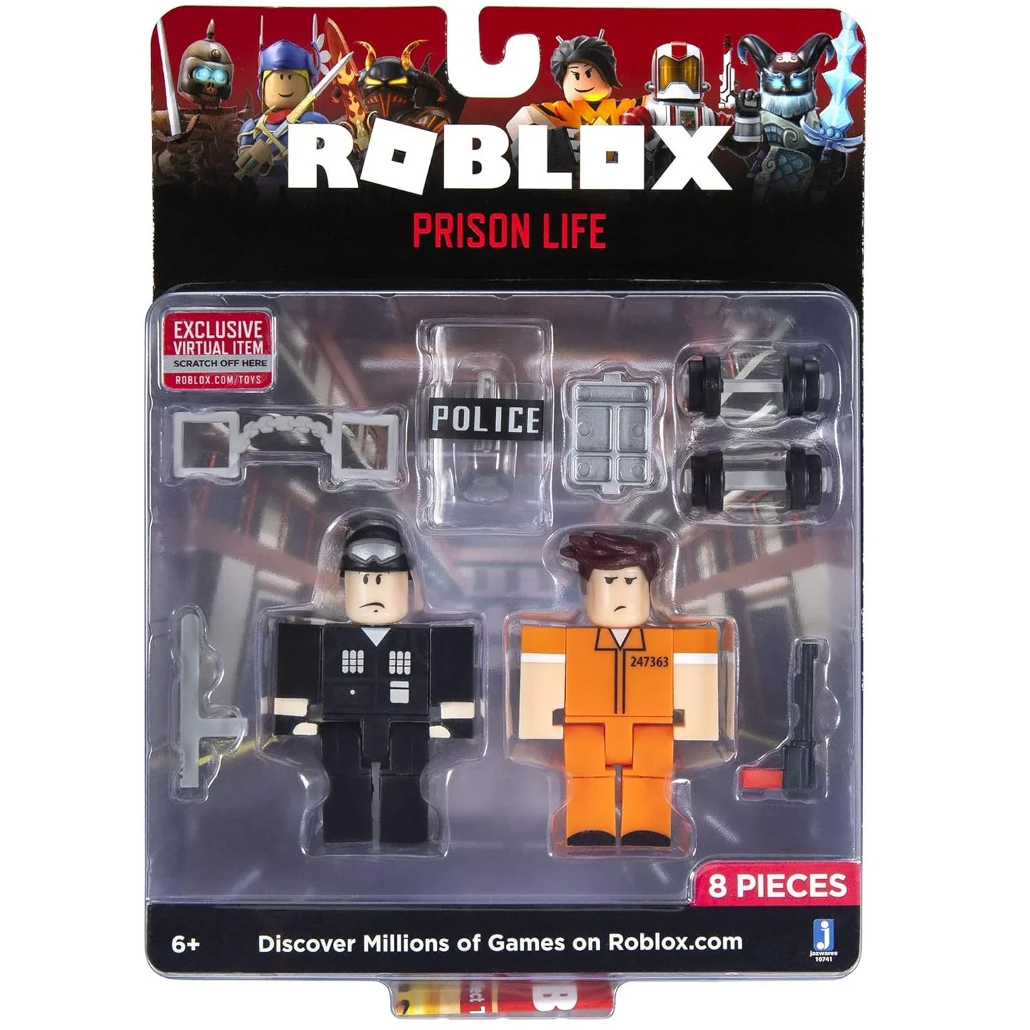 Roblox Ultimate Action Figure: Prison Life Action Figure Playset - Jaiman Toys