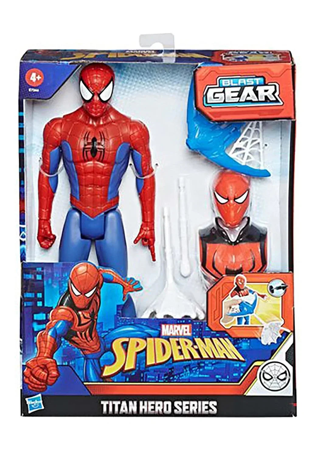 Spider-Man Titan Hero Blast Gear Figure with Blaster