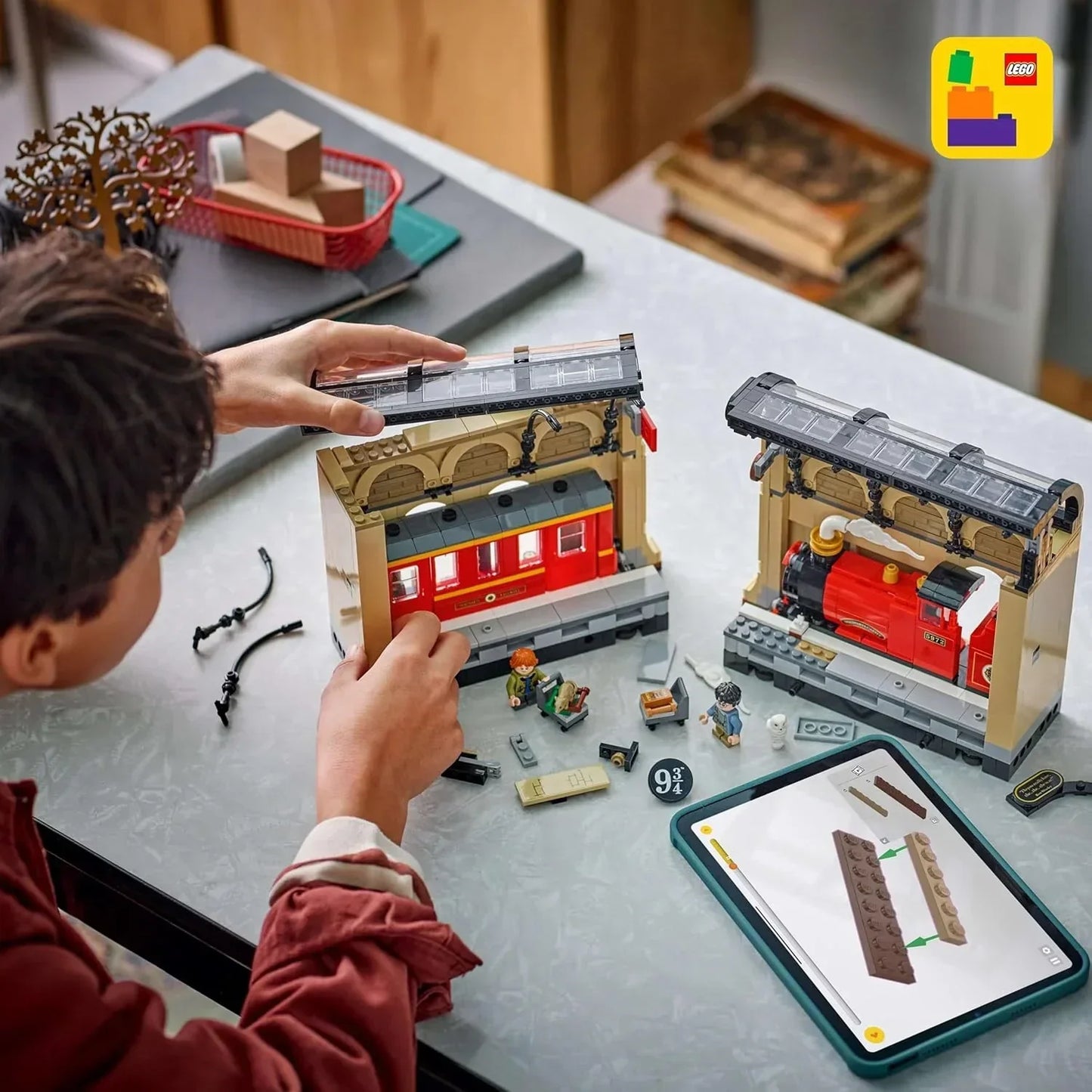 LEGO 76450 Harry Potter Book Nook: Hogwarts Express, Magical Toy Building Blocks Toys for 10+ Gift for Boys and Girls