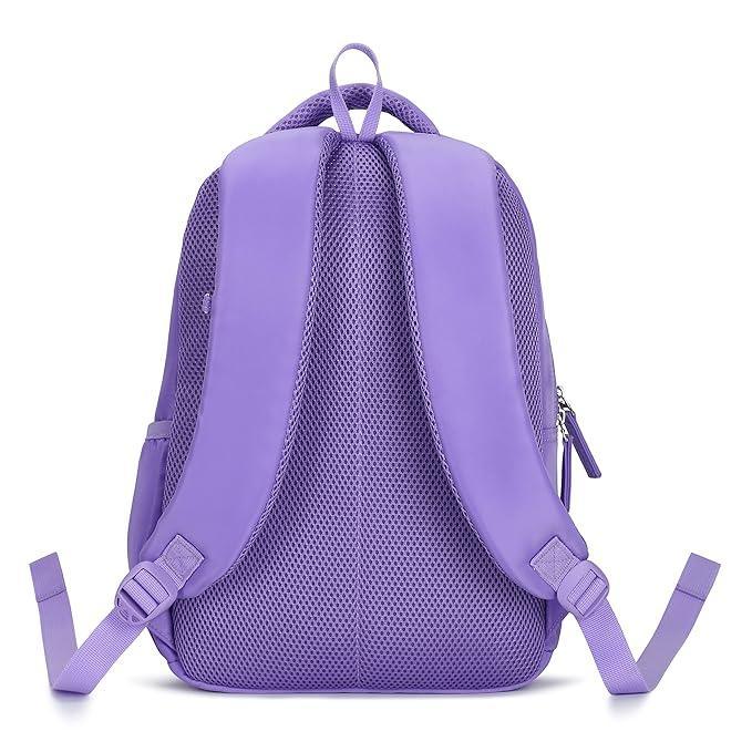 Genie Valerie 15-Inch Kids Backpack – Cute, Colorful, Lightweight & Water-Resistant with Happy Pouch - Jaiman Toys