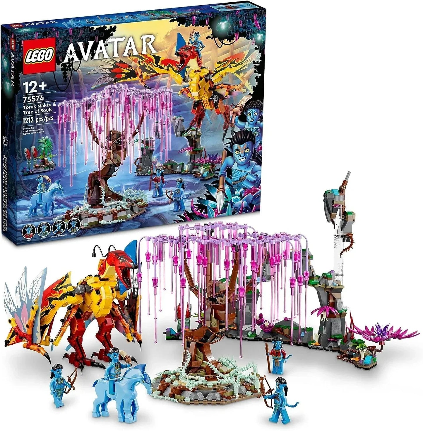 Lego 75574 Avatar Toruk Makto & Tree of Souls Building Set - Movie Inspired Toy Set - Jaiman Toys