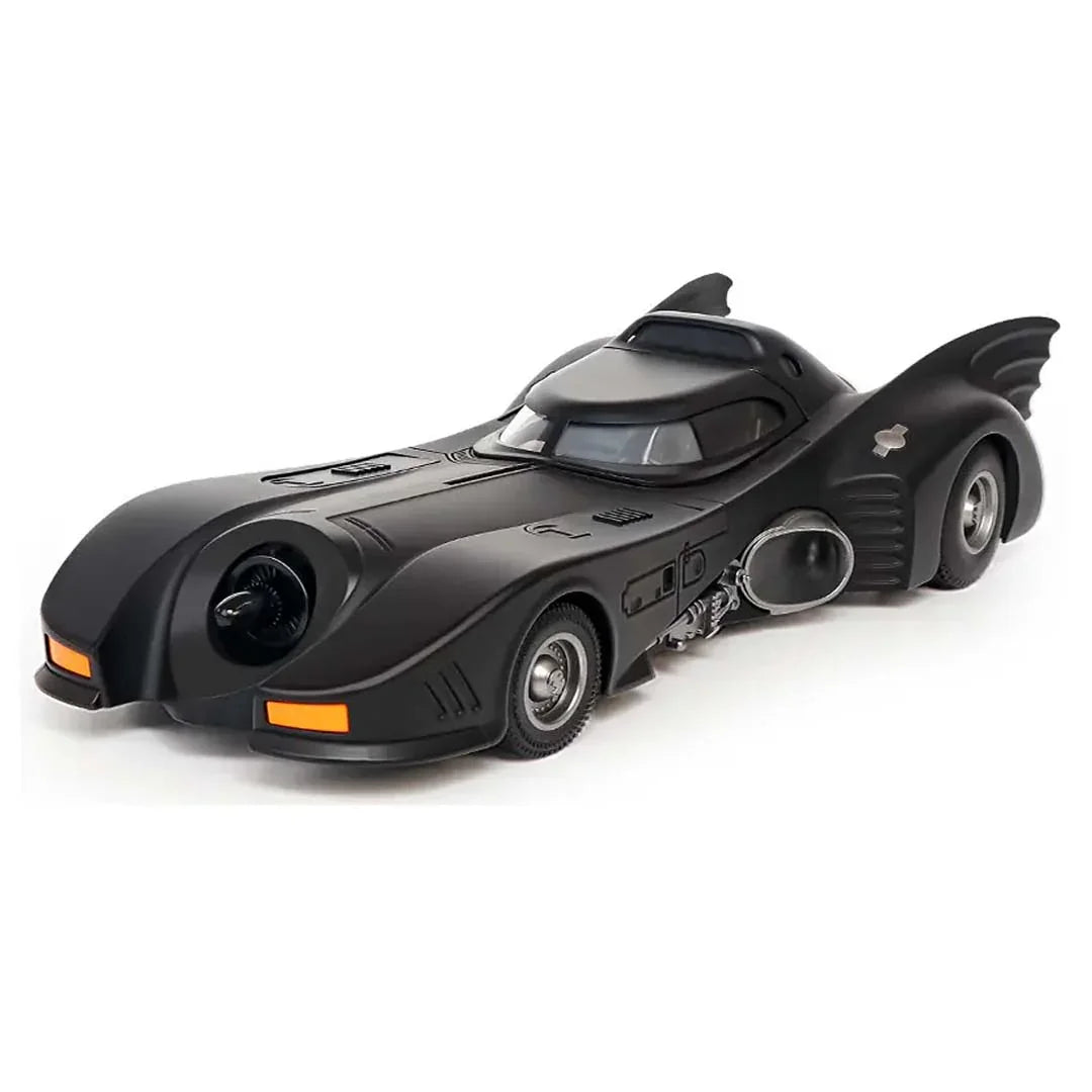 Batmobile Diecast Model Car 1:24 Scale – Pull-Back Alloy Collectible with LED Lights, Metal Body & Highly Detailed Design Toy Vehicle - Jaiman Toys
