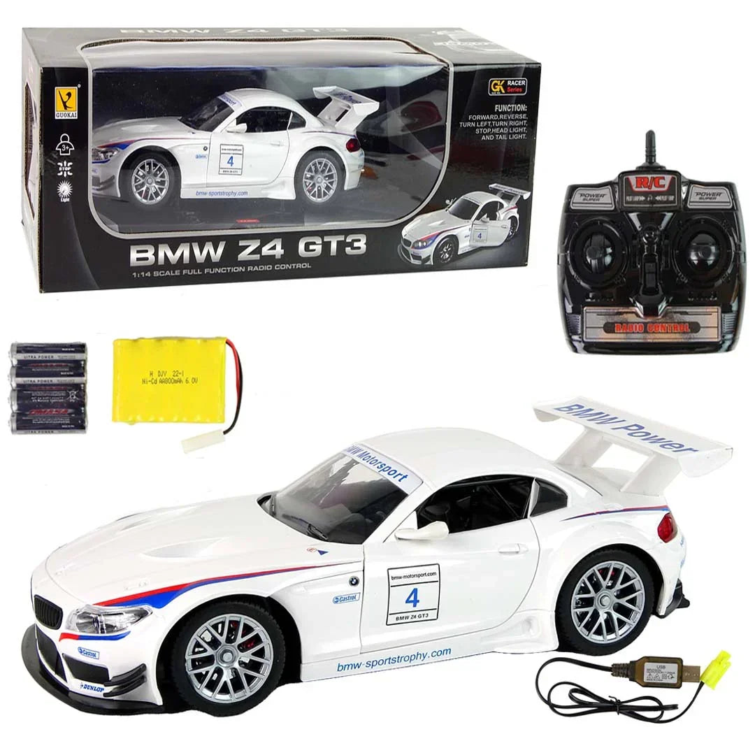 BMW Z4 GT3 RC Car 1:14 Scale Model – High-Speed 2.4G Remote