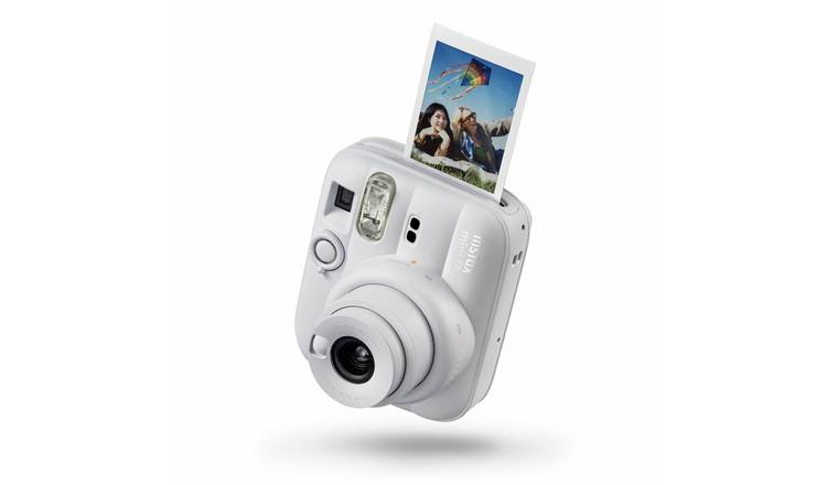Fujifilm Instax Mini 13 Instant Camera β Auto Exposure | Selfie Timer | Compact Instant Film Camera- Clay White
