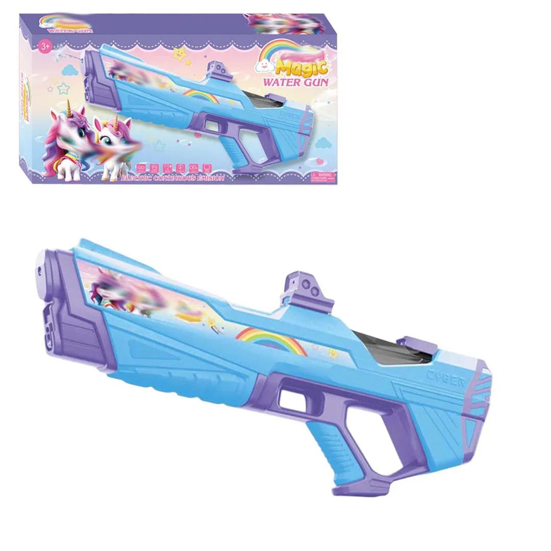 Electric Water Gun: Automatic Despicable ME4 Water Guns with Electric Continuous Emision,for Kids Aged 3+ - Jaiman Toys
