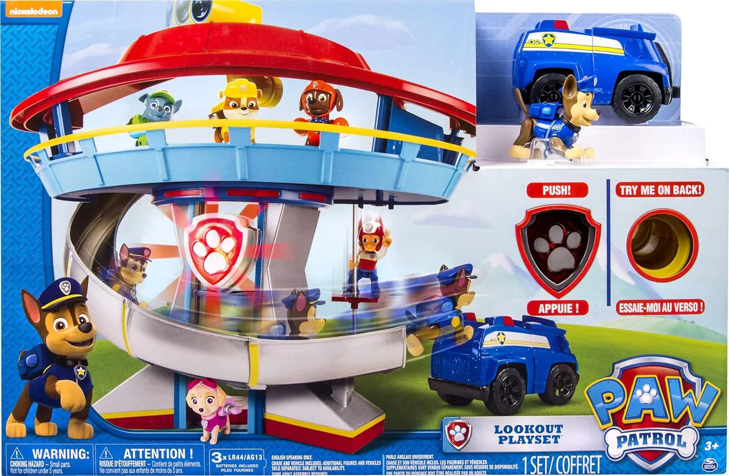 Paw Patrol Lookout Tower Playset Age 3+ - Jaiman Toys