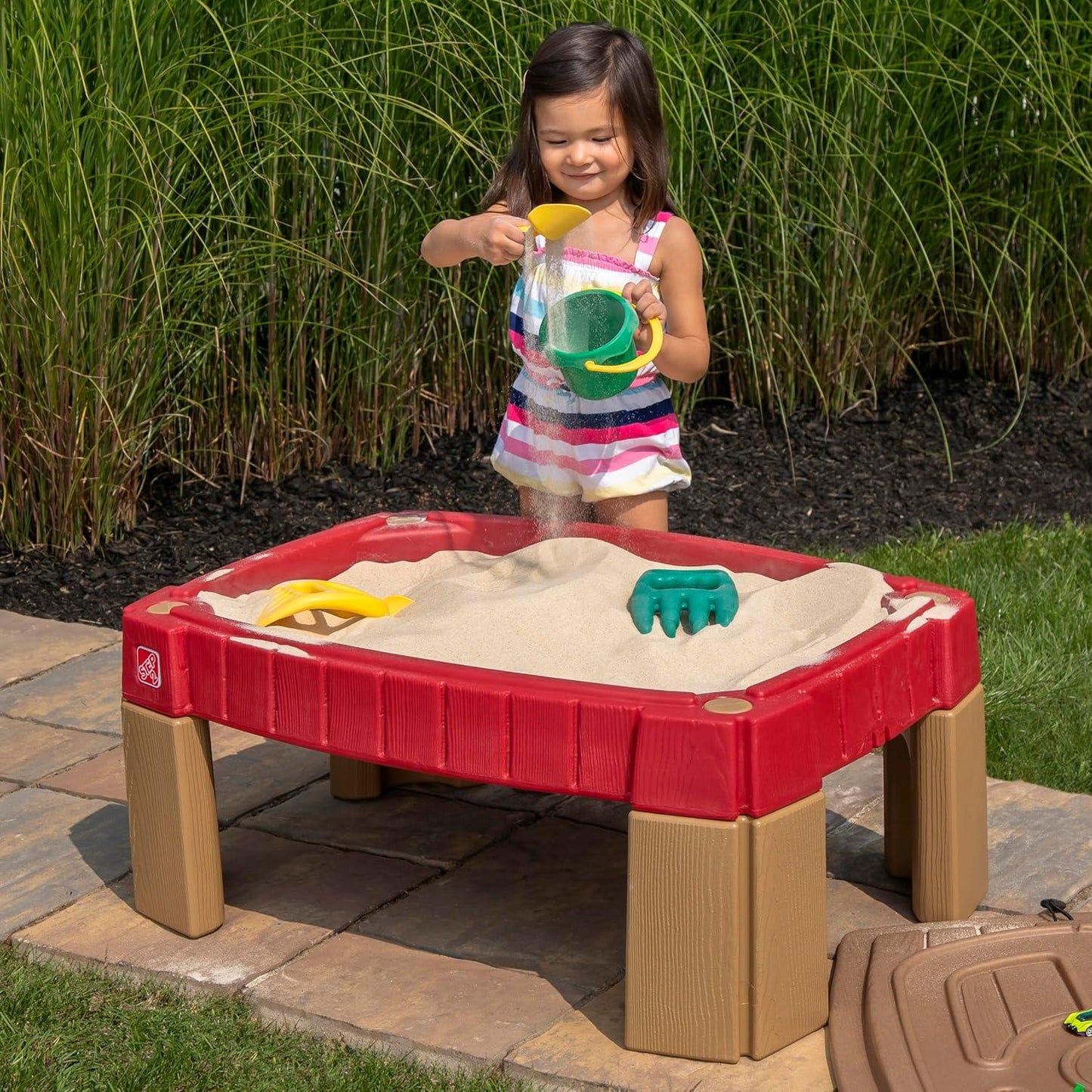 Step2 Naturally Playful Sand Table – Outdoor Sandbox Toy for Kids - Jaiman Toys