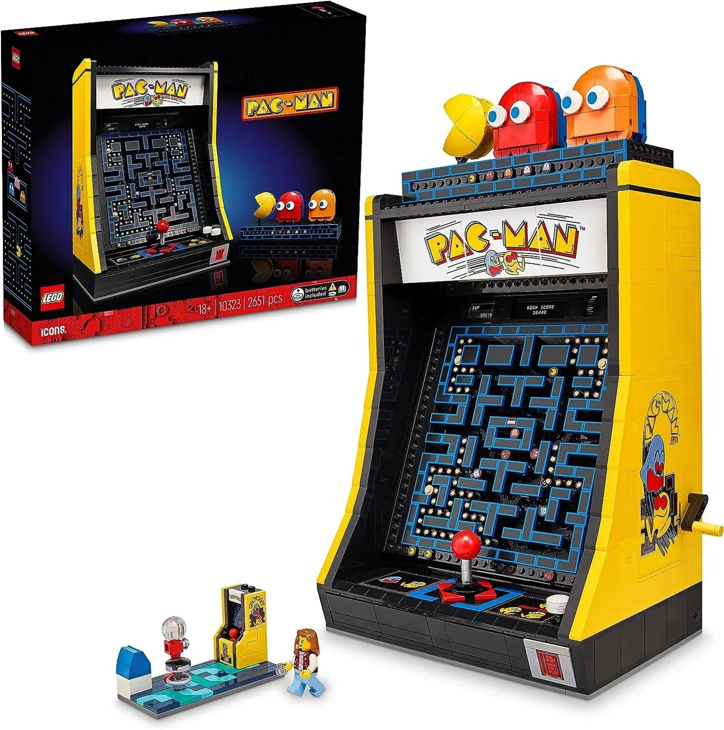 LEGO Icons 10323 - PAC-Man Arcade - Jaiman Toys