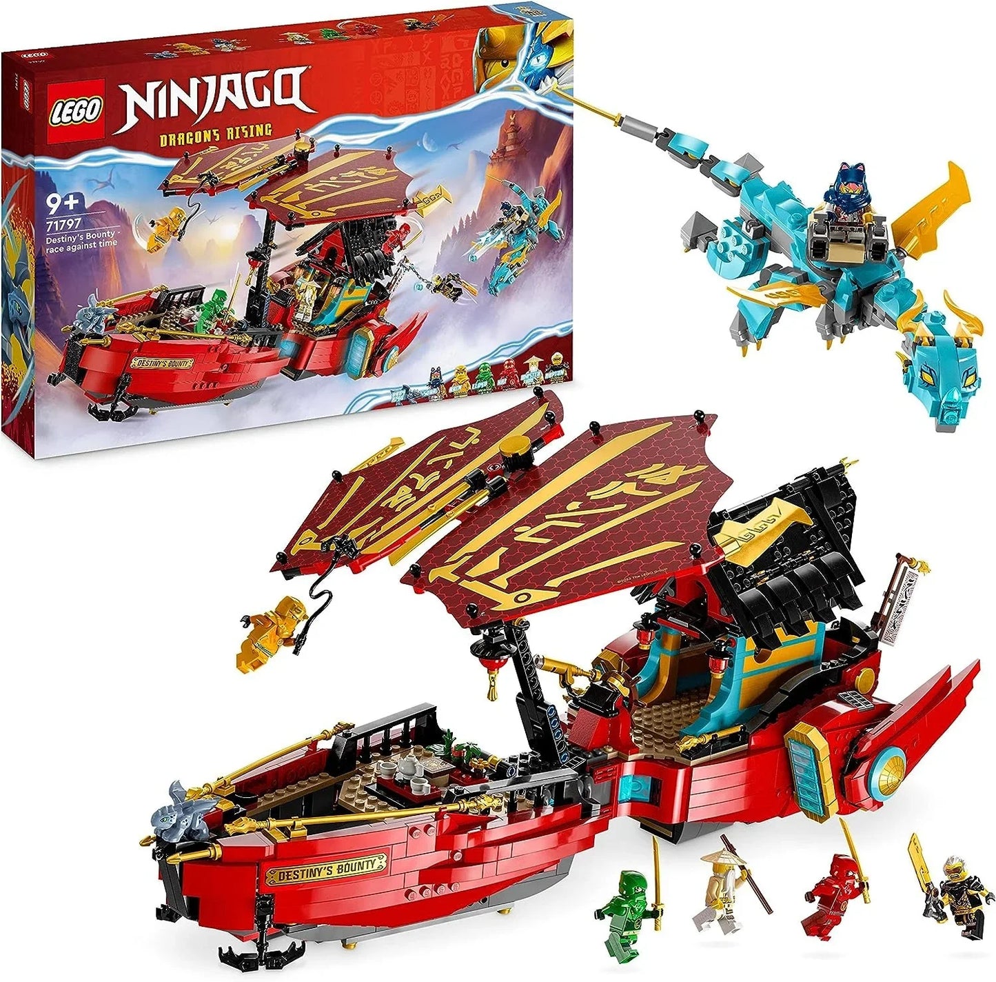 LEGO 71797 NINJAGO Destiny's Bounty - Jaiman Toys