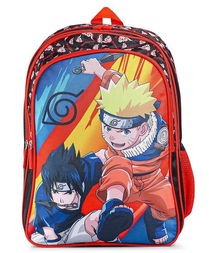 STRIDERS Naruto 16-Inch School Backpack Stylish Anime Design, Spacious, and Durable - Jaiman Toys