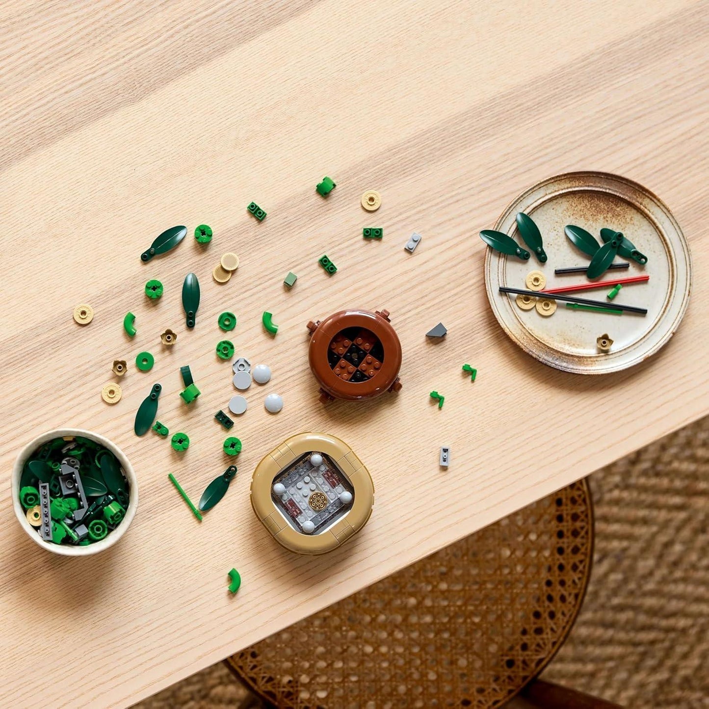 LEGO 10344 Botanicals Lucky Bamboo Artificial Plant Set (325 Pieces)