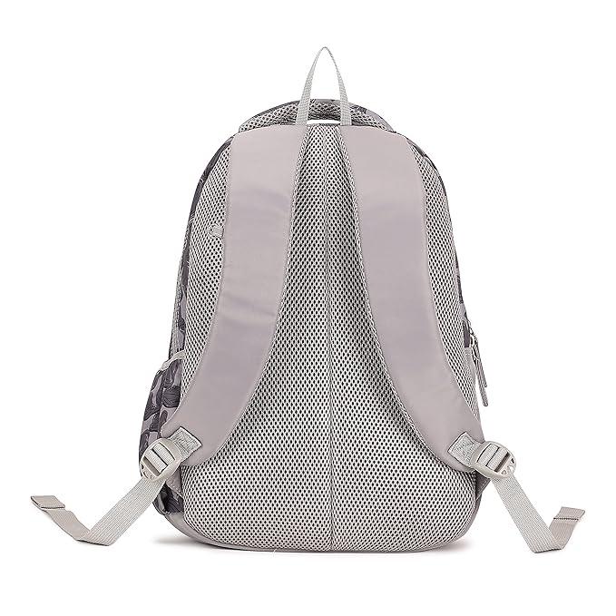 Genie Spring Backpack for Girls – 17” | Cute, Colorful, Lightweight & Water-Resistant with Happy Pouch - Jaiman Toys