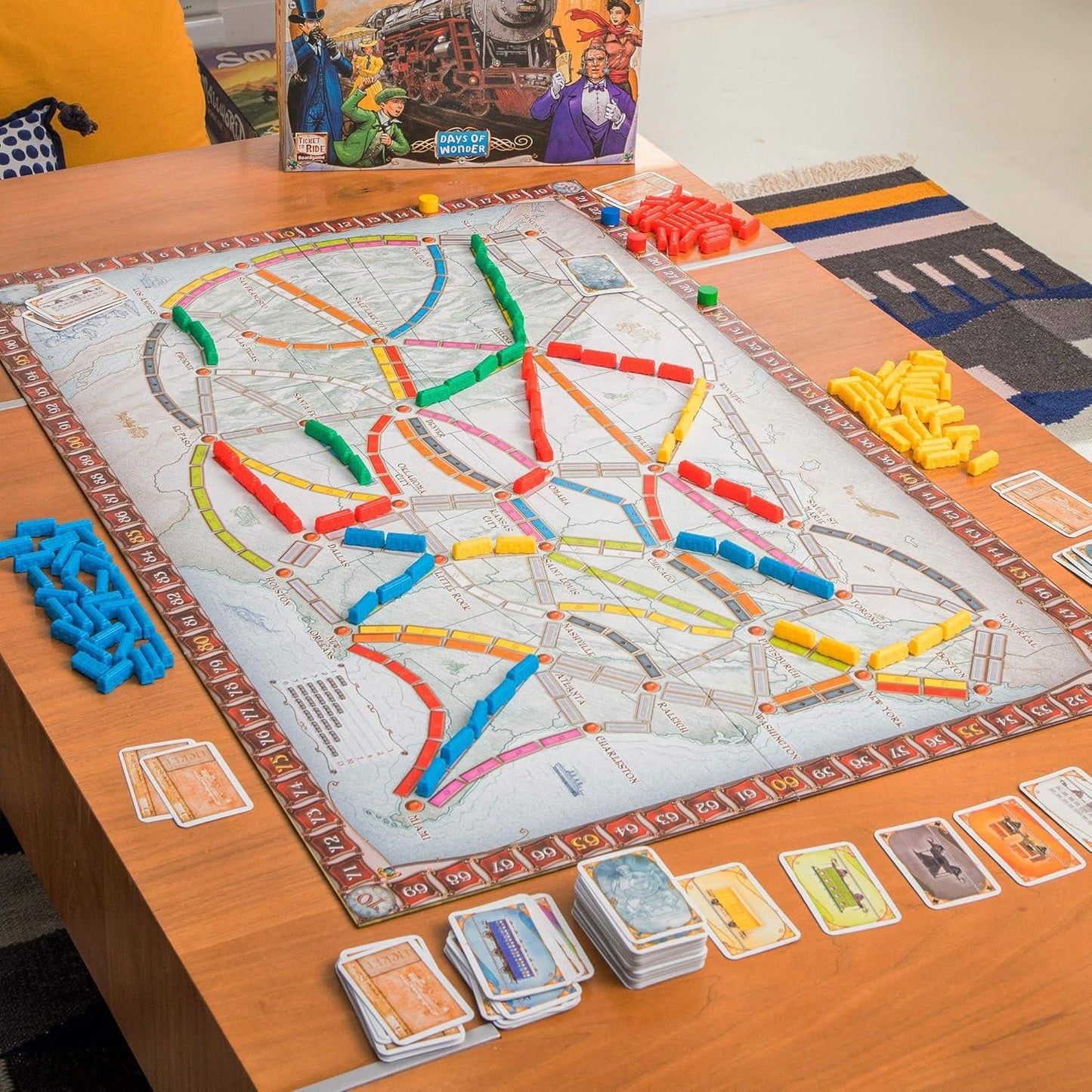 Ticket to Ride – Edition | Classic Cross-Country Train Adventure Game - Jaiman Toys