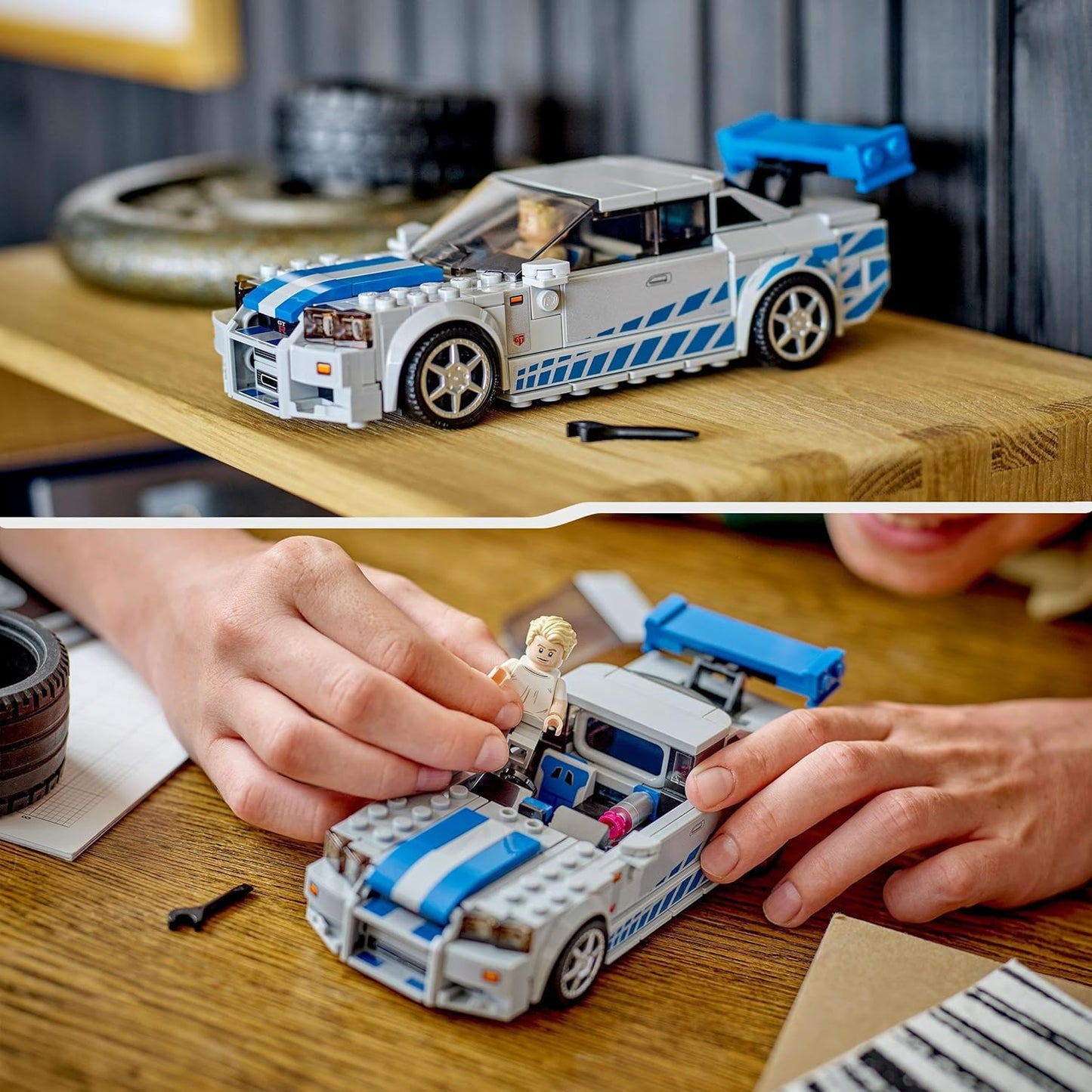 LEGO Speed Champions 76917 2 Fast 2 Furious Nissan Skyline GT-R (R34)
