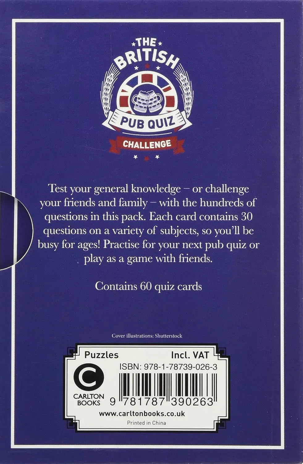 Biggest British Pub Quiz Cards – Trivia Game for Friends & Family - Jaiman Toys