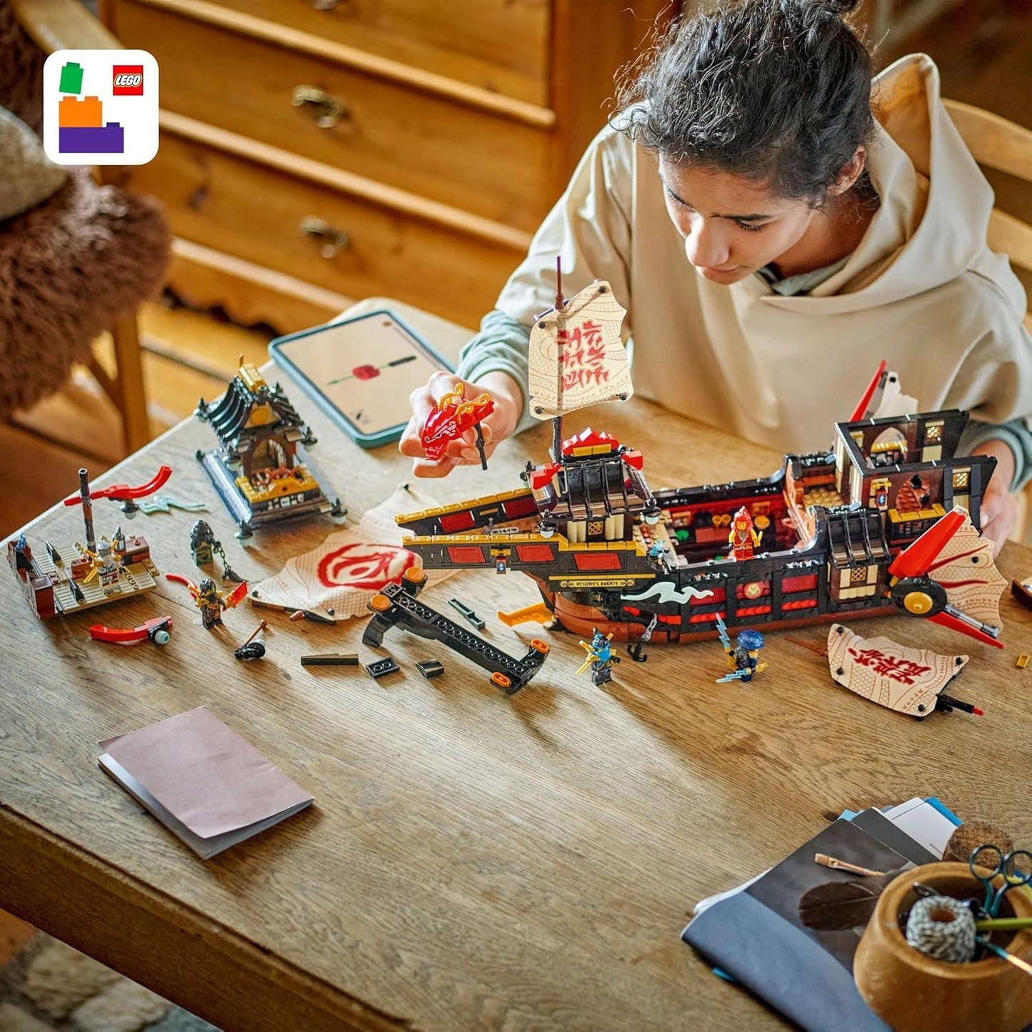 LEGO 71848 NINJAGO The Temple Bounty Building Set (2387 Pieces)