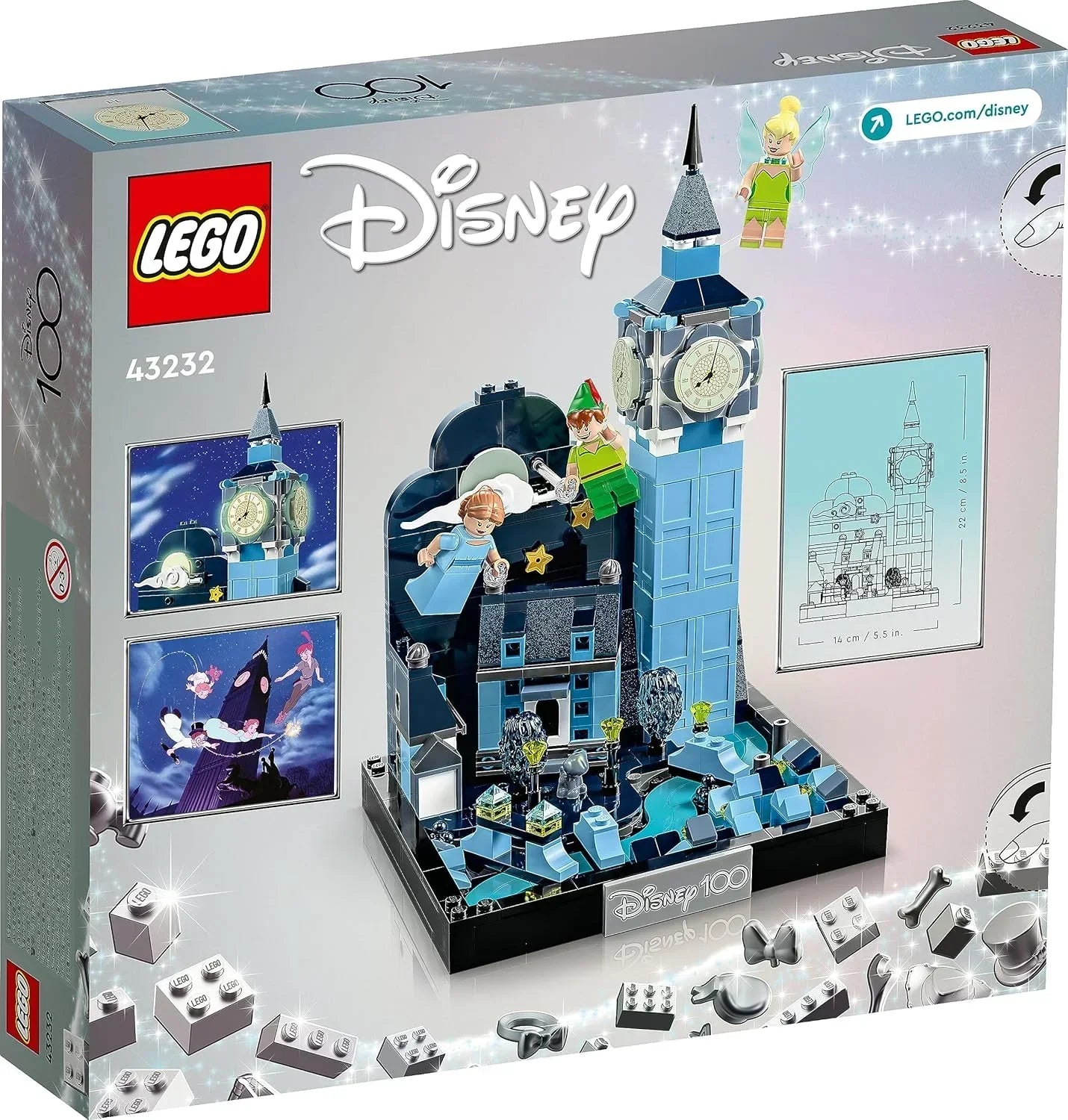 LEGO 43232 Disney Peter Pan & Wendys Flight Over London - Jaiman Toys