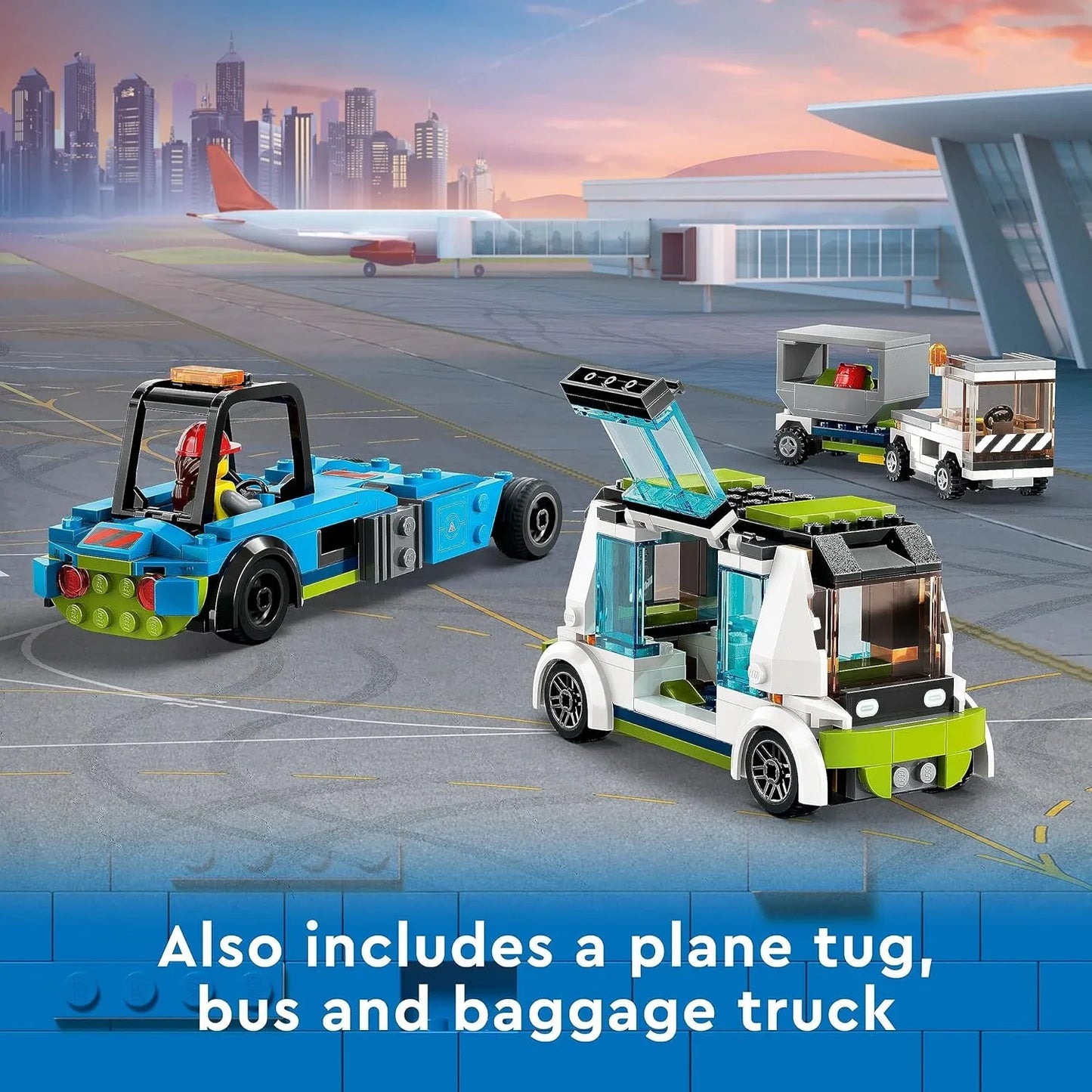 LEGO City Passenger Airplane 60367 Building (930 Pieces)