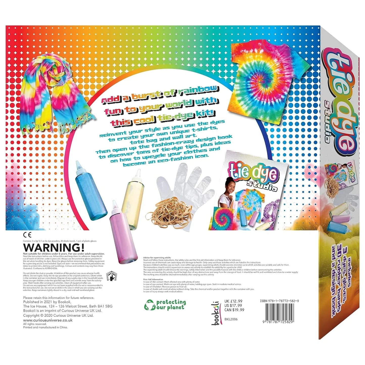 Tie Dye Studio: Create Awesome Rainbow Fashion - Jaiman Toys